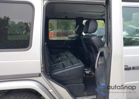 2002 Mercedes-Benz G 500 z USA, uszkodzony, nr VIN WDCYR49E42X132522